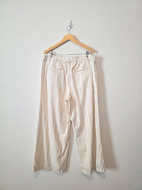 Linen Cotton Blend Wide Leg Pants (16)