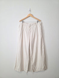 Linen Cotton Blend Wide Leg Pants (16)