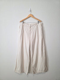 Linen Cotton Blend Wide Leg Pants (16)