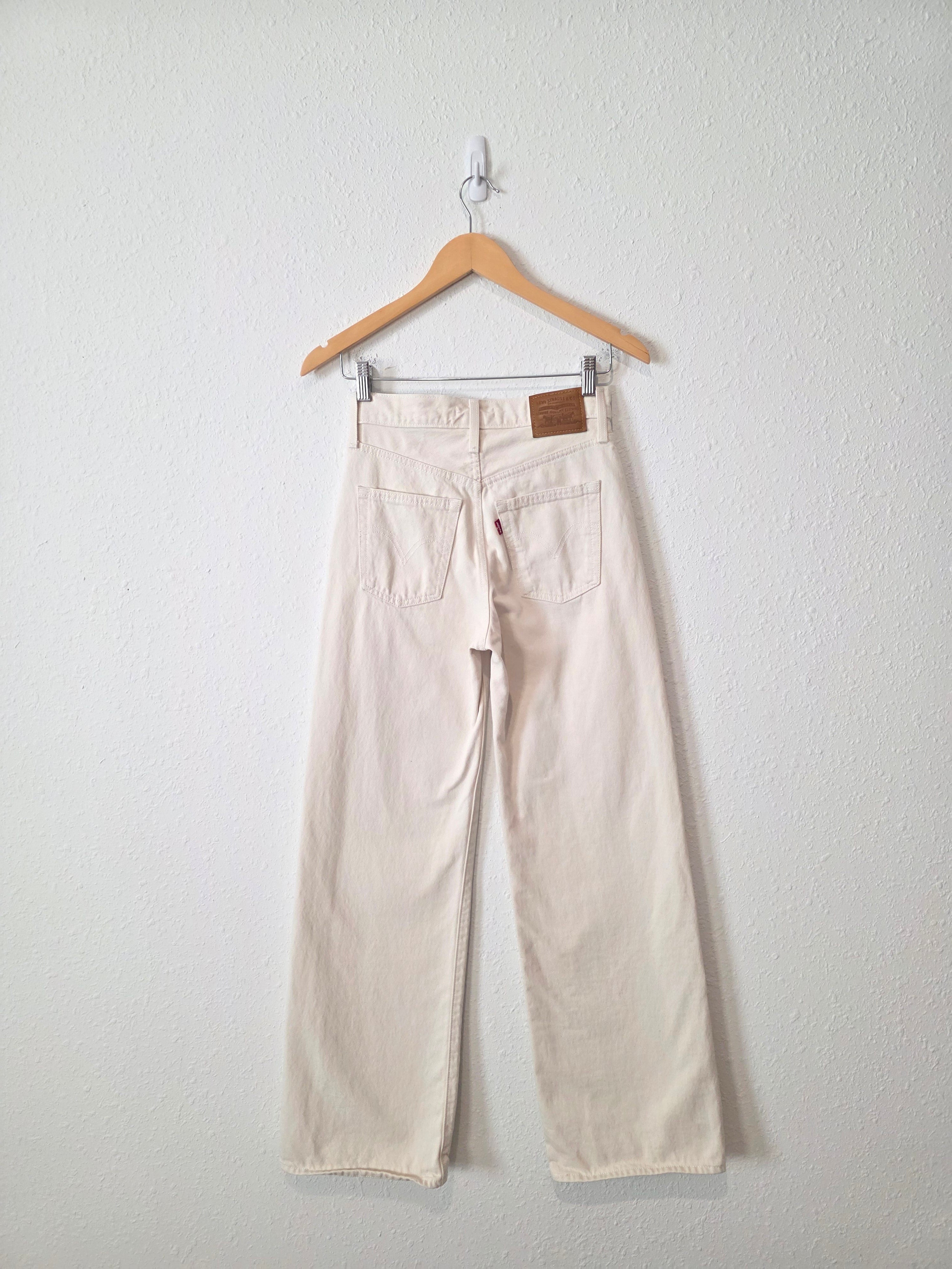 Levi's Ribcage Wide Leg Jeans (24)