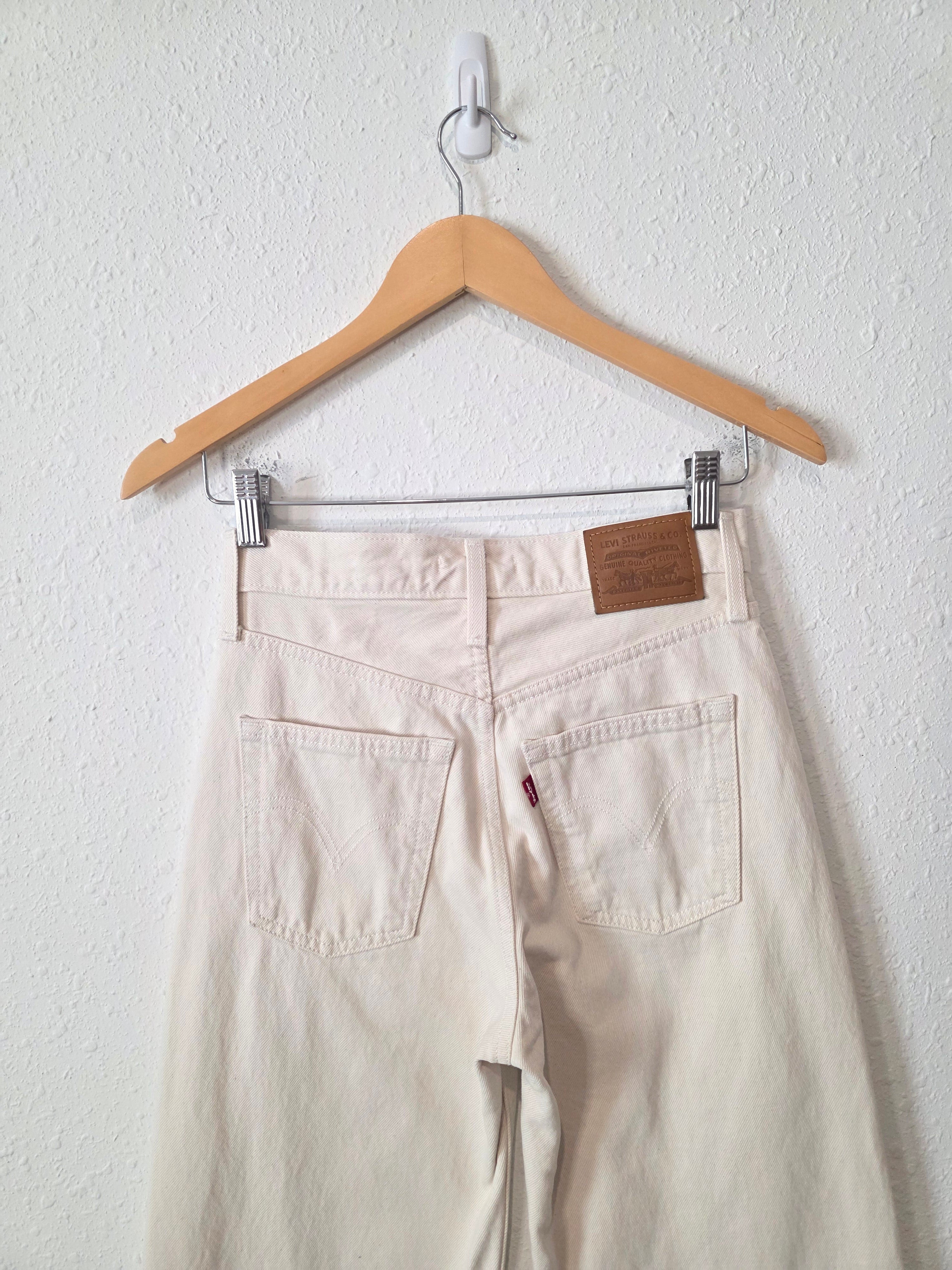 Levi's Ribcage Wide Leg Jeans (24)