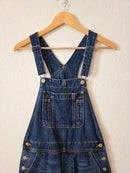 Wide Leg Denim Overalls (2)