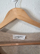 Carly Jean Ribbed Long Sleeve Top (S)