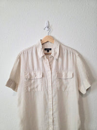 J.Crew Linen Mini Shirtdress (SP)