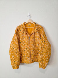 Floral Quilted Jacket (XL)