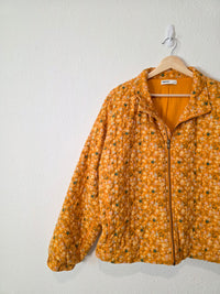 Floral Quilted Jacket (XL)