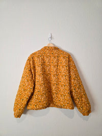 Floral Quilted Jacket (XL)