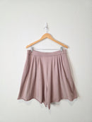 Free People Mauve Knit Shorts (XL)