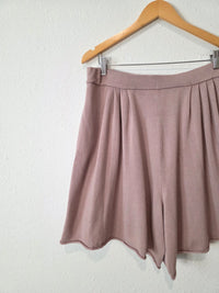 Free People Mauve Knit Shorts (XL)