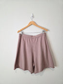 Free People Mauve Knit Shorts (XL)