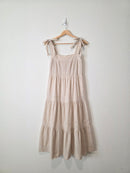 By The River Cotton Striped Dress (S)