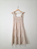 By The River Cotton Striped Dress (S)