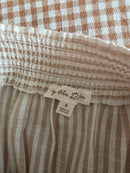By The River Cotton Striped Dress (S)