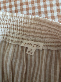 By The River Cotton Striped Dress (S)