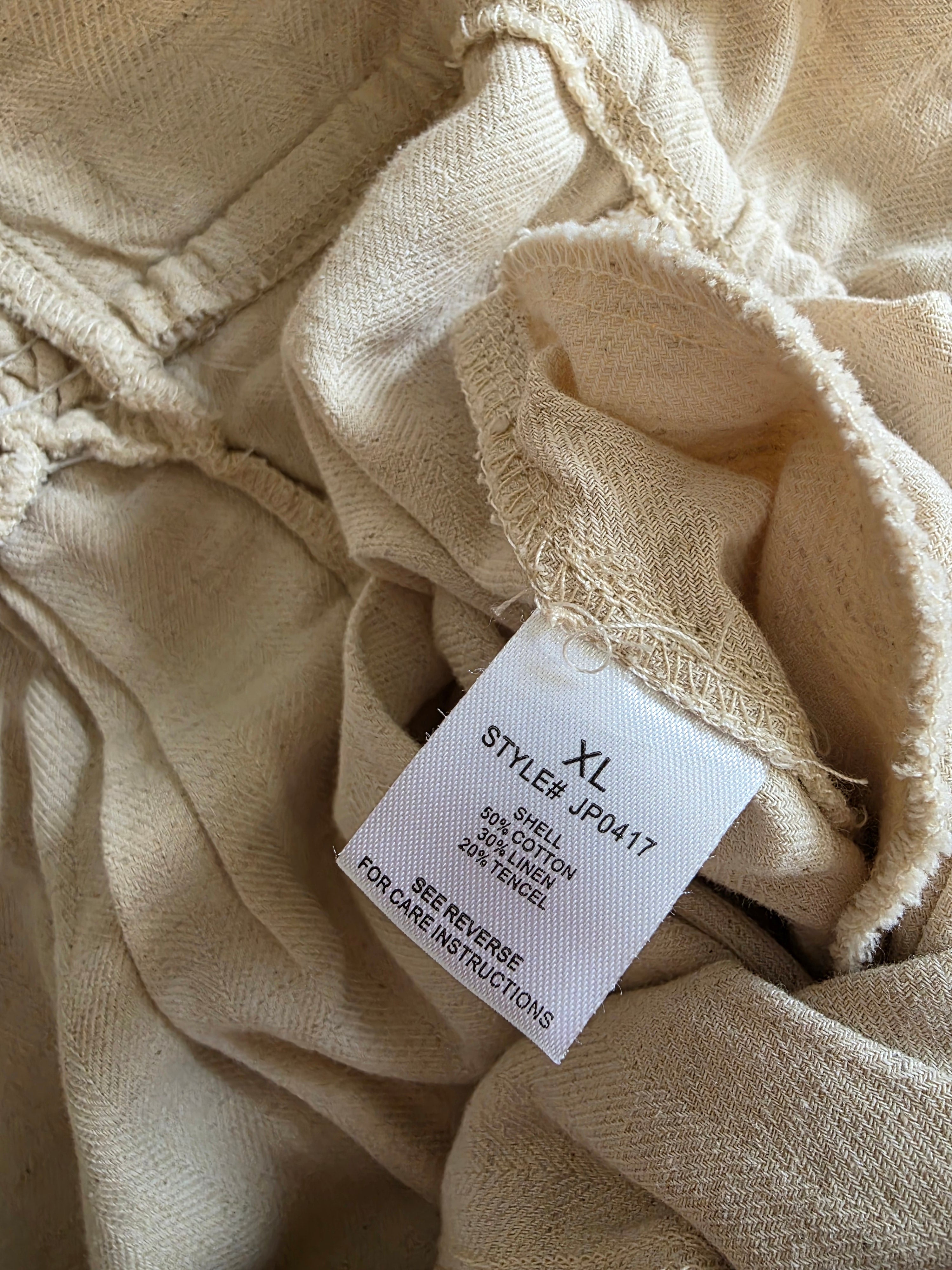 Oli & Hali Flowy Wide Leg Pants (XL)