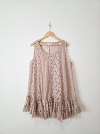 Oli & Hali Floral Lace Tunic (XL)