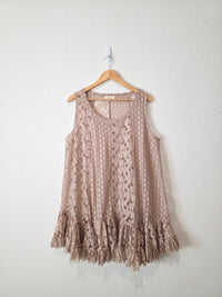 Oli & Hali Floral Lace Tunic (XL)