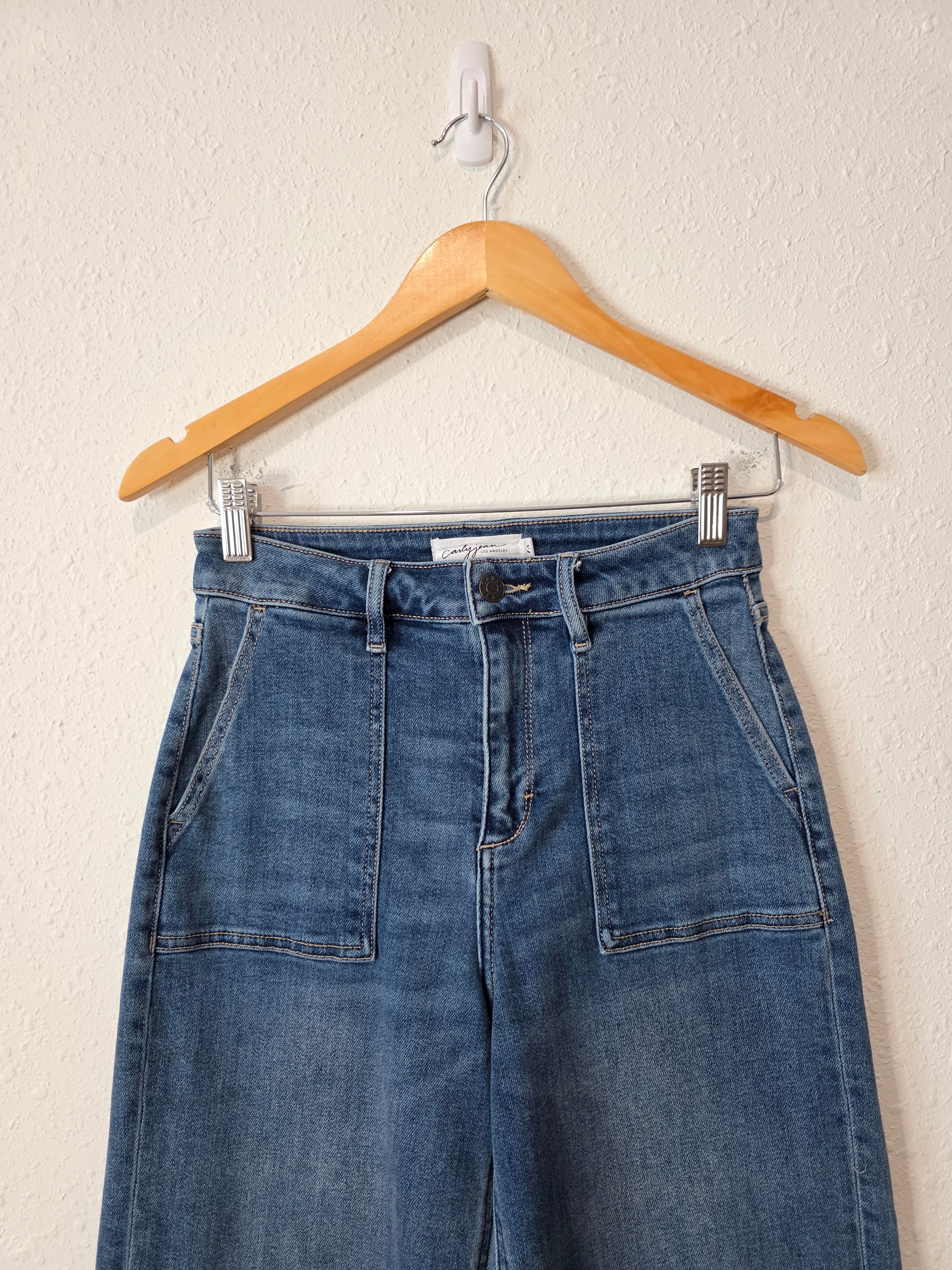 Carly Jean Wide Leg Jeans (3)