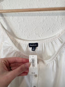 NEW Gap Eyelet Cotton Tank (S)