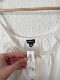 NEW Gap Eyelet Cotton Tank (S)