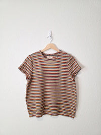 Madewell Striped Short Sleeve Tee (S)