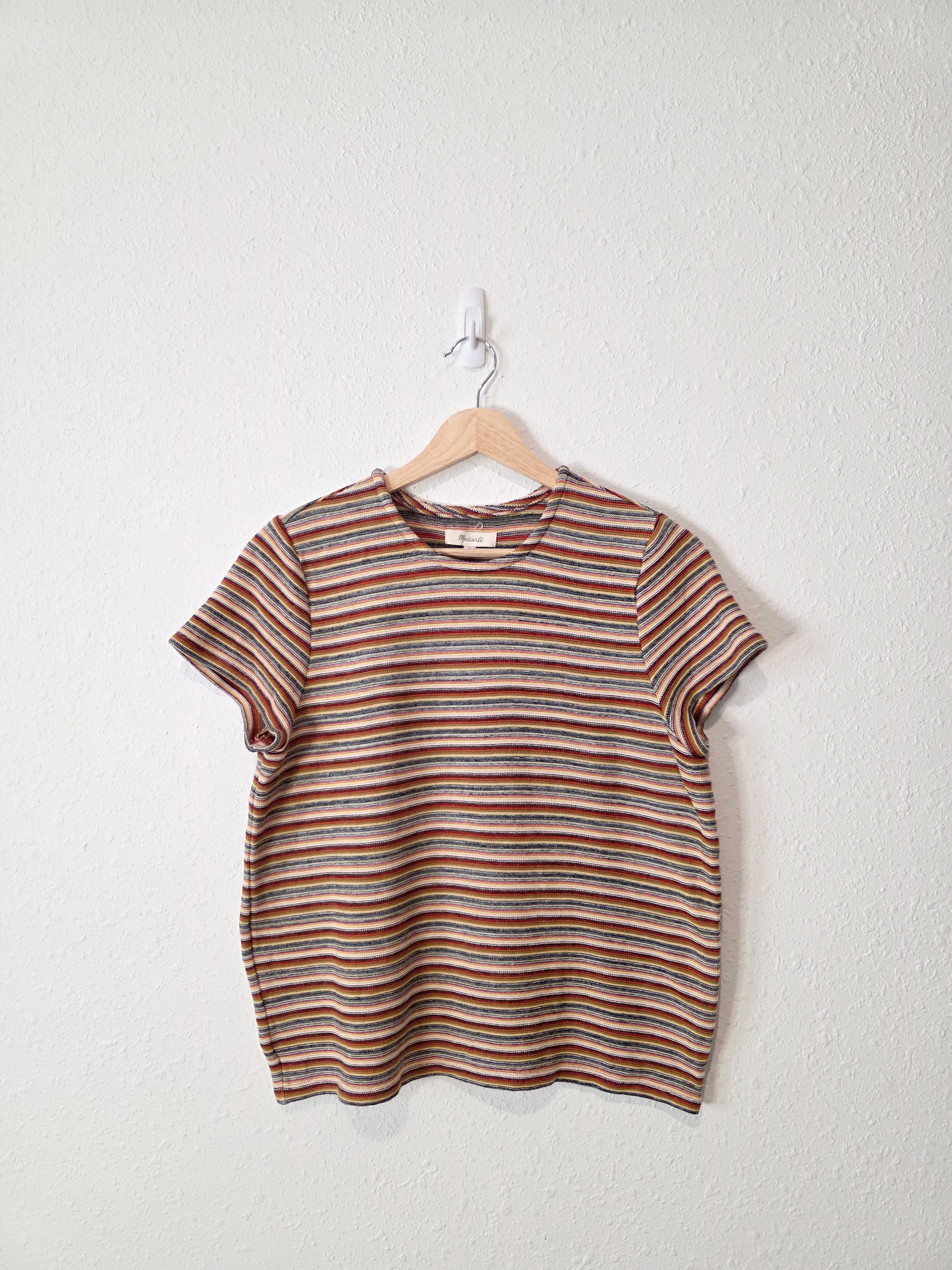 Madewell Striped Short Sleeve Tee (S)