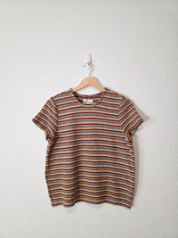 Madewell Striped Short Sleeve Tee (S)