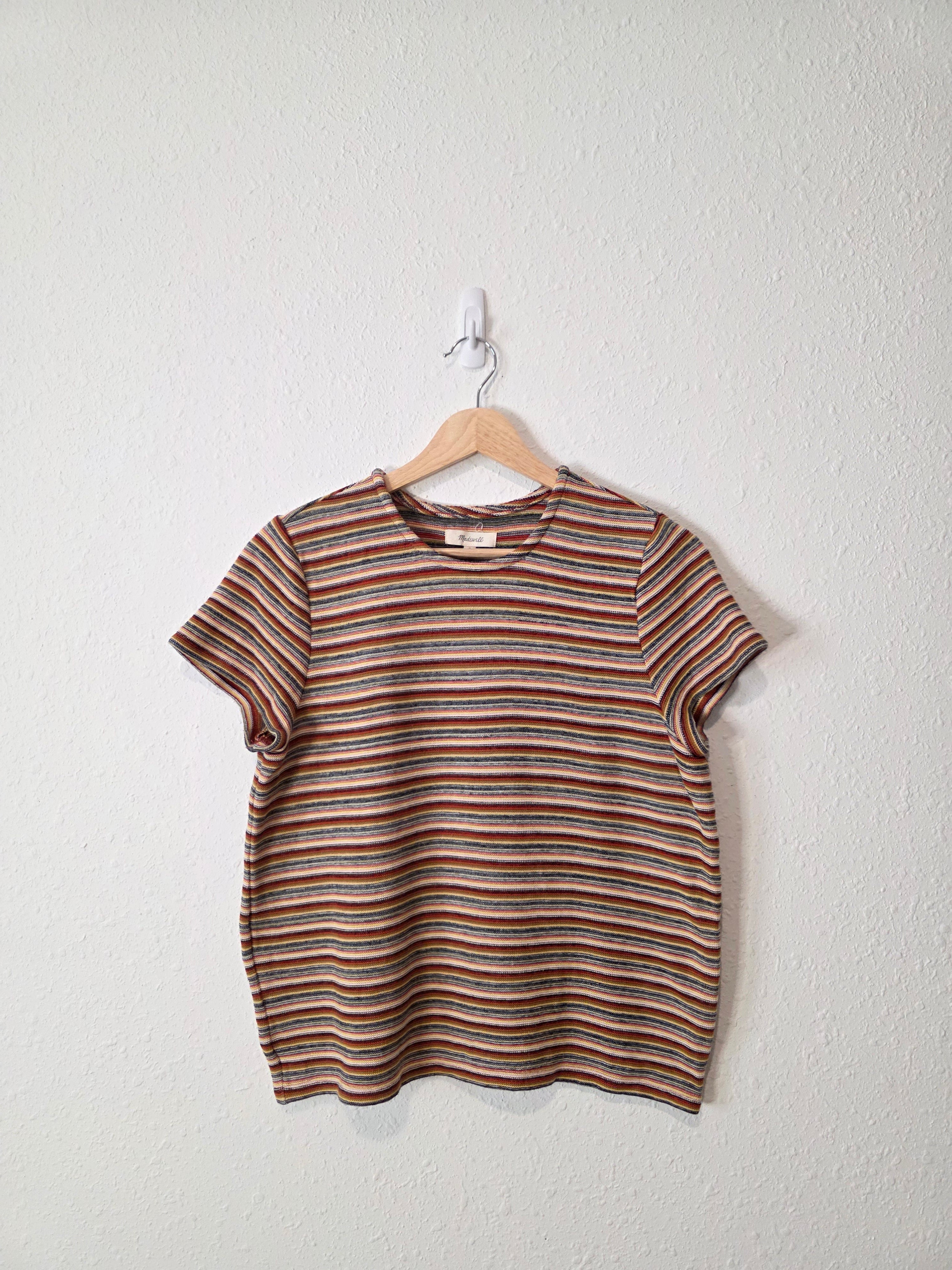 Madewell Striped Short Sleeve Tee (S)