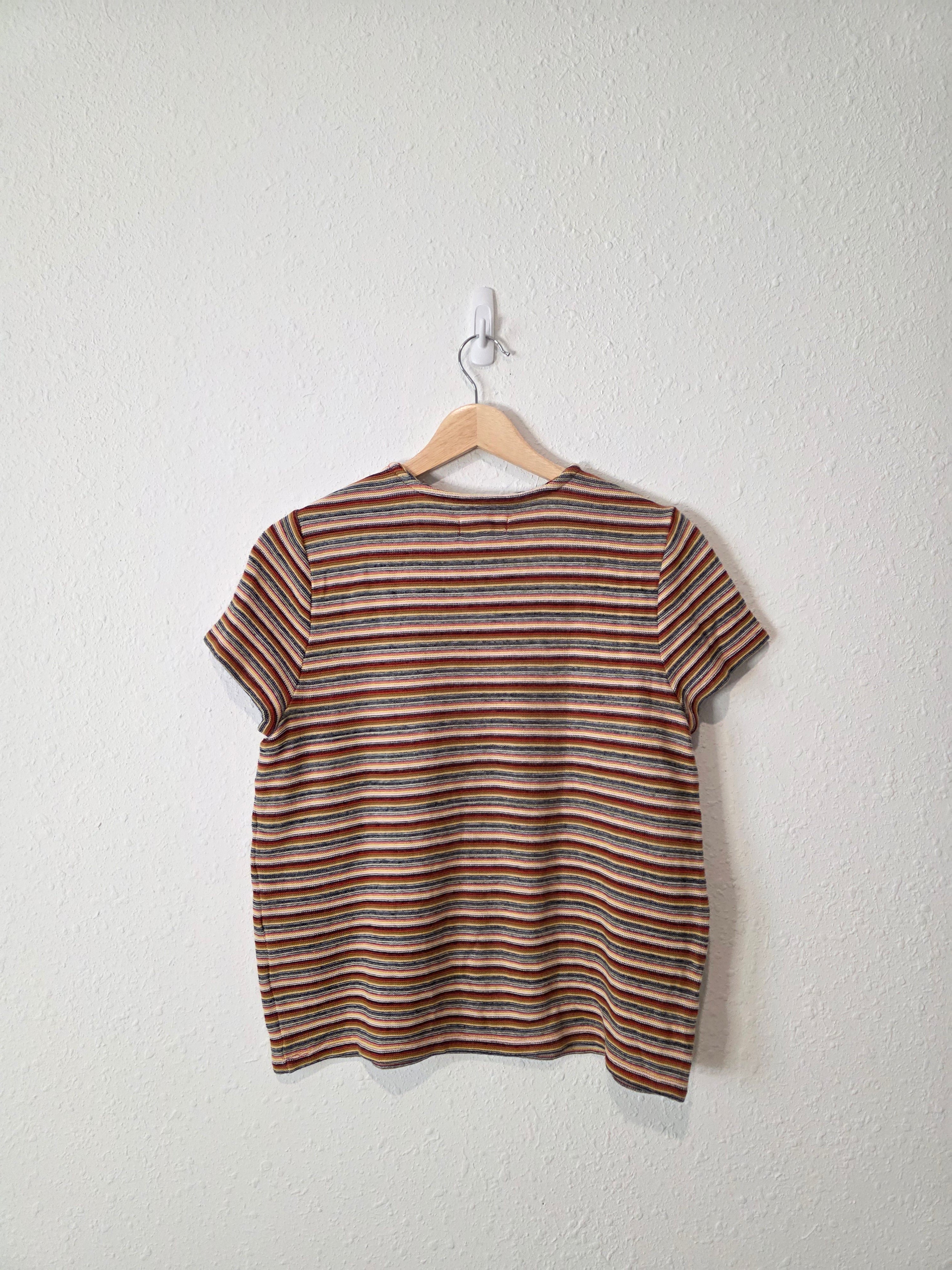 Madewell Striped Short Sleeve Tee (S)