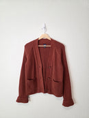 Gap Cotton Ribbed Cardigan (S)