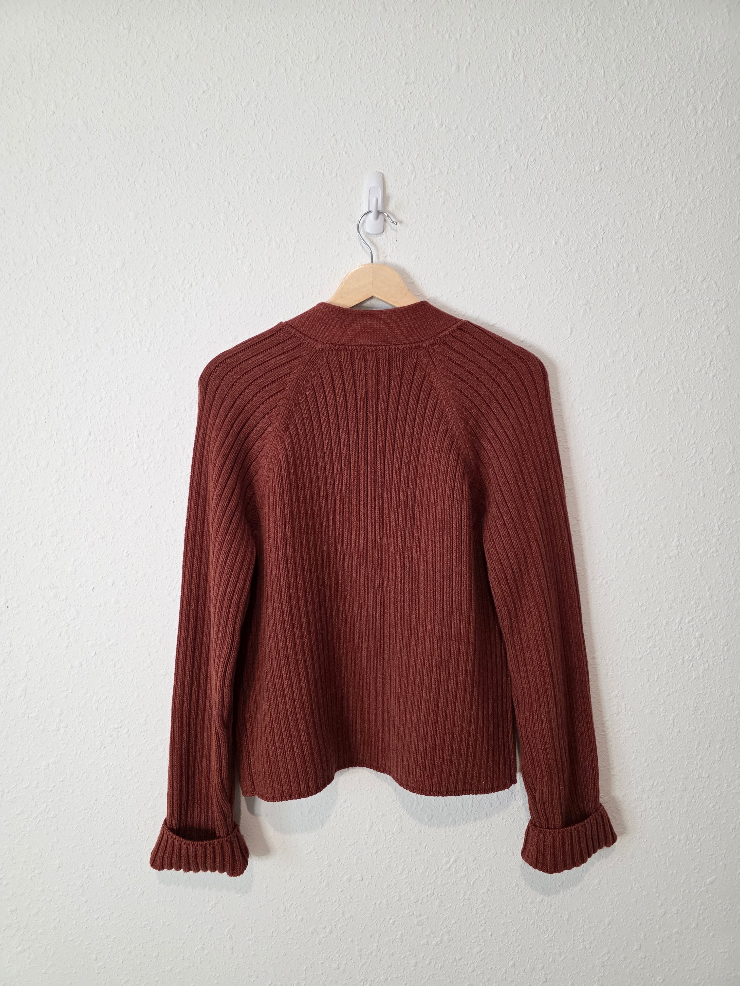 Gap Cotton Ribbed Cardigan (S)