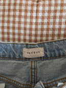 Light Wash Wide Leg Jeans (27)