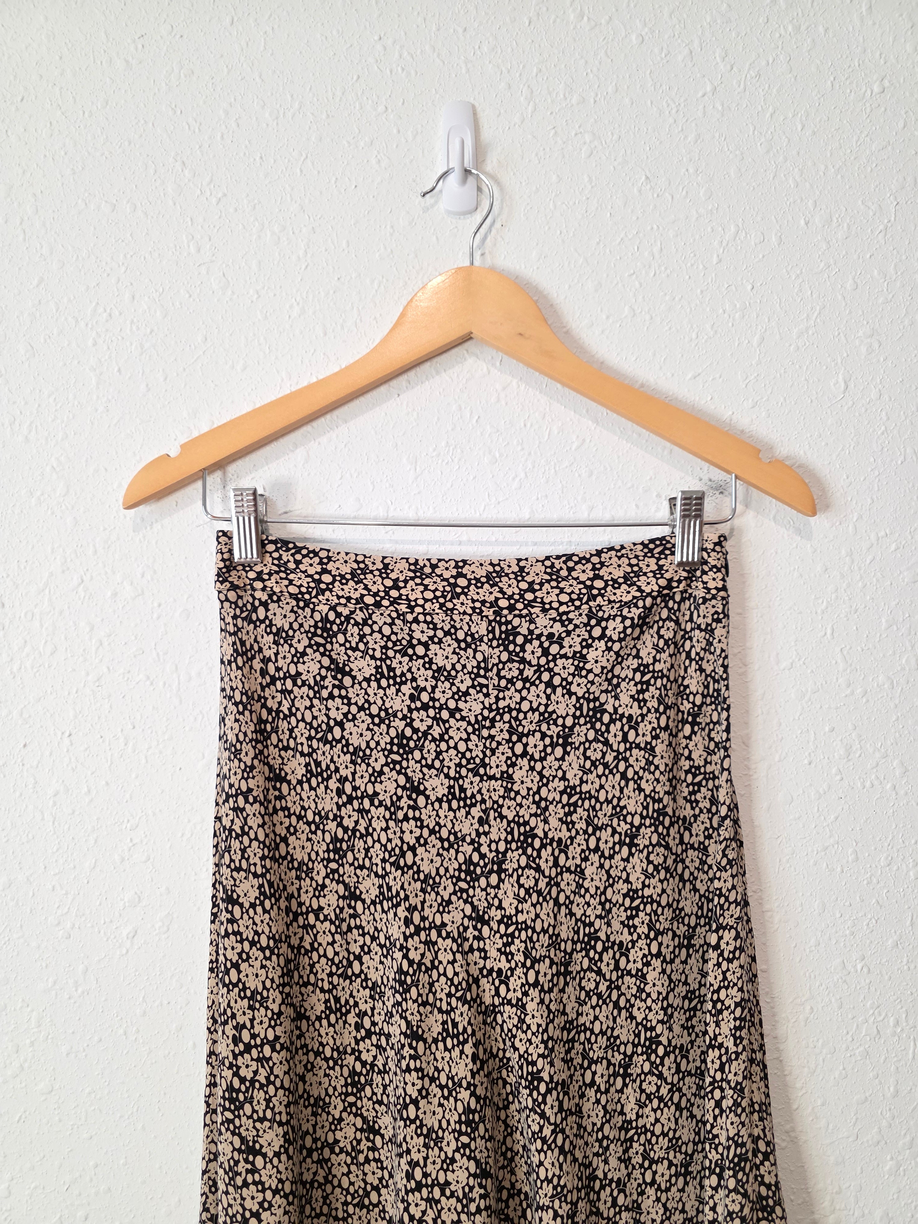 Zara Floral Midi Skirt (S)