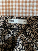Zara Floral Midi Skirt (S)