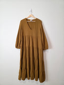 Cotton Gauze Maxi Dress (M)