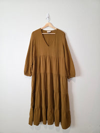 Cotton Gauze Maxi Dress (M)