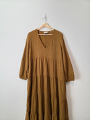 Cotton Gauze Maxi Dress (M)