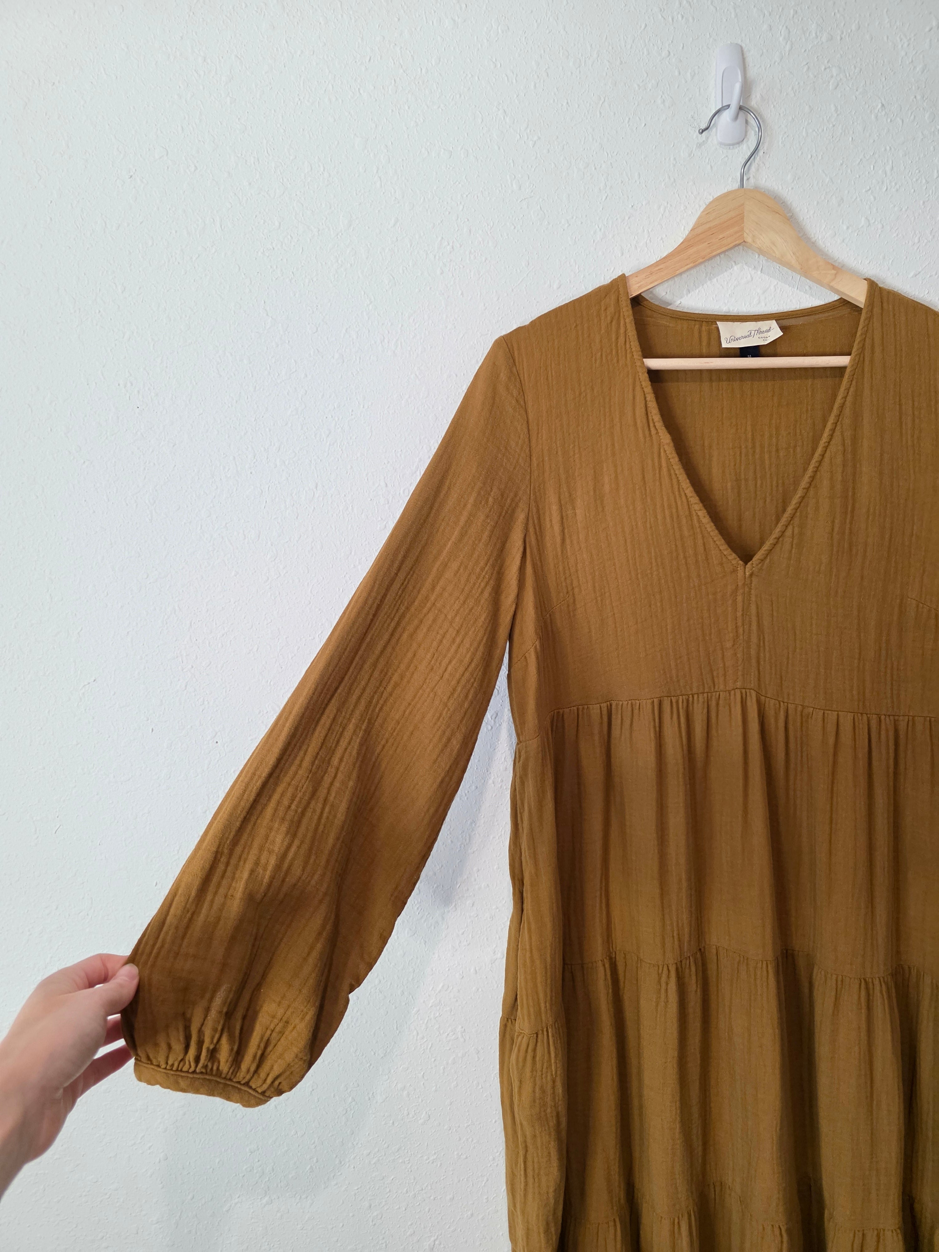 Cotton Gauze Maxi Dress (M)