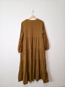 Cotton Gauze Maxi Dress (M)