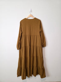 Cotton Gauze Maxi Dress (M)