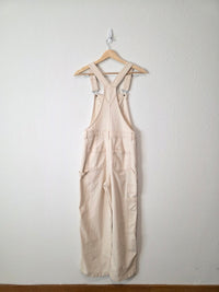 Aerie Ecru Wide Leg Overalls (XXS/XS)