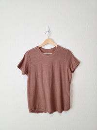 Pilcro Crewneck Cotton Tee (S)