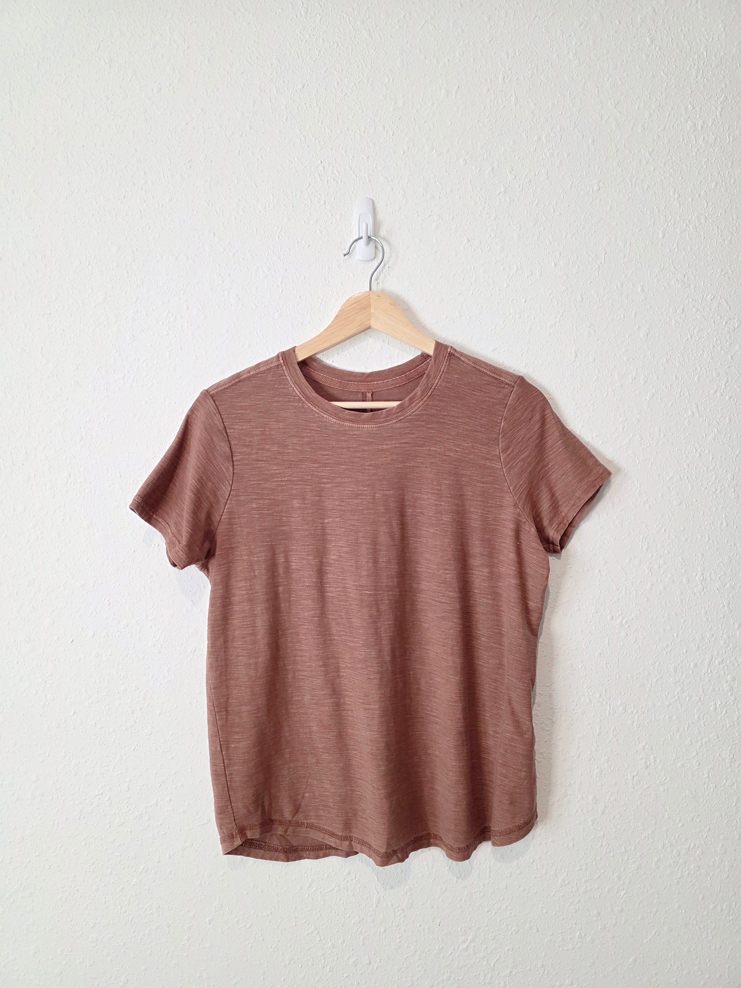 Pilcro Crewneck Cotton Tee (S)