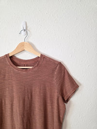 Pilcro Crewneck Cotton Tee (S)
