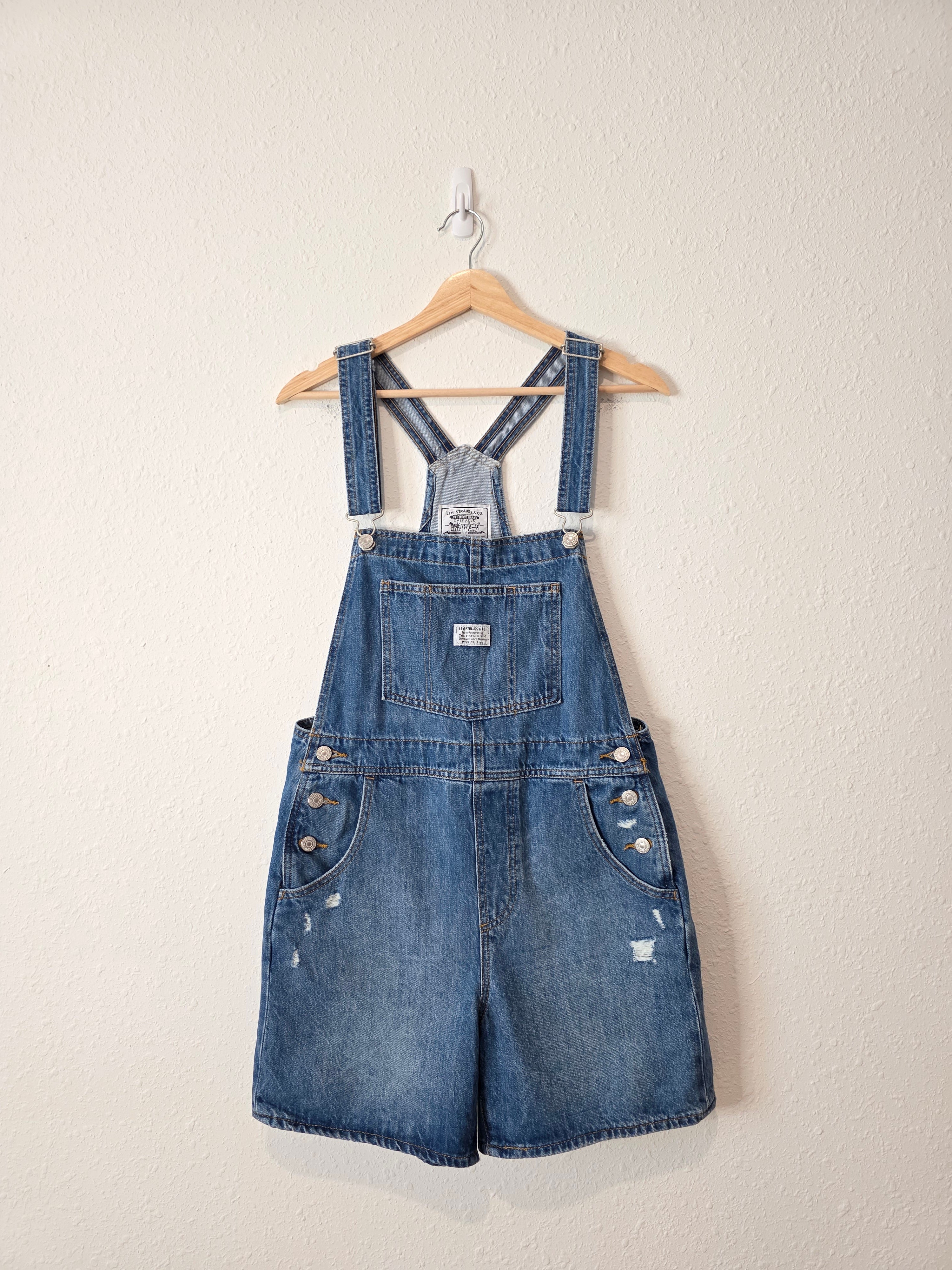 Levi's Relaxed Denim Shortalls (S)