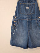 Levi's Relaxed Denim Shortalls (S)
