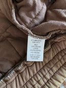 Neutral Oversized Quilted Jacket (M)