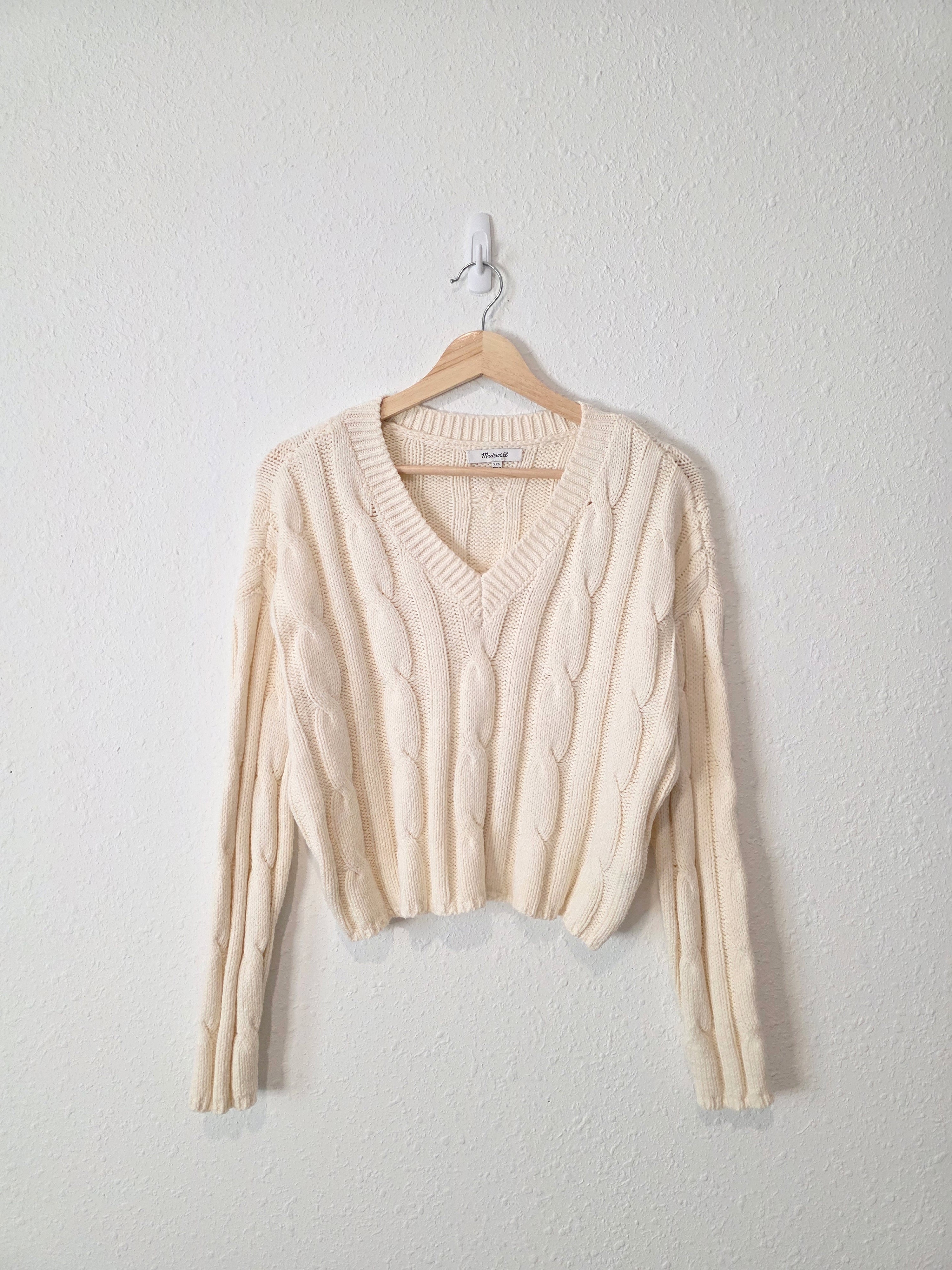 Madewell Cable Knit Sweater (XXS-S)