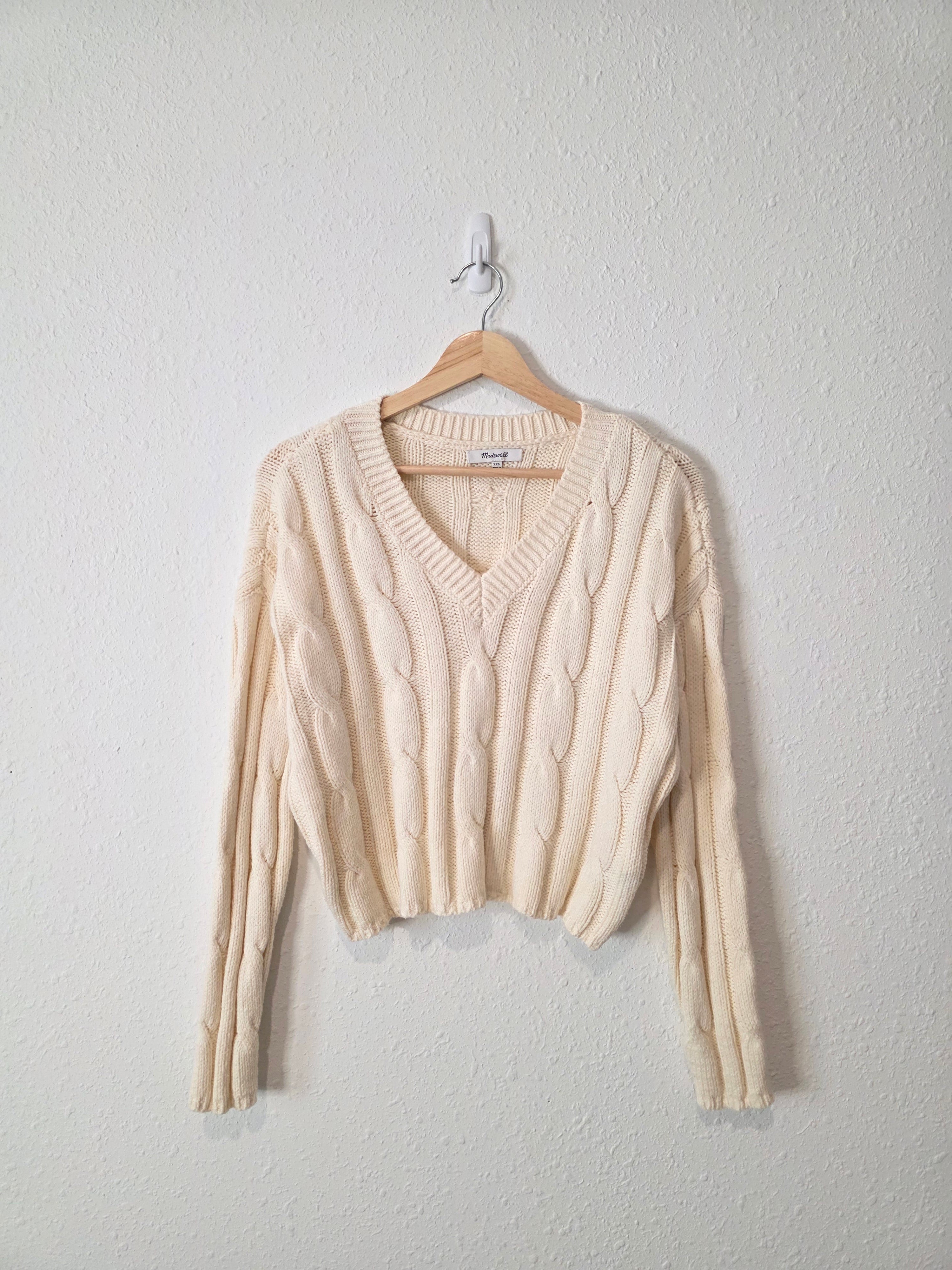 Madewell Cable Knit Sweater (XXS-S)