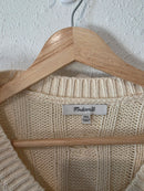 Madewell Cable Knit Sweater (XXS-S)